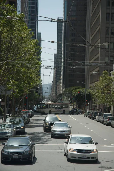 Pohled Ulici San Franciska — Stock fotografie