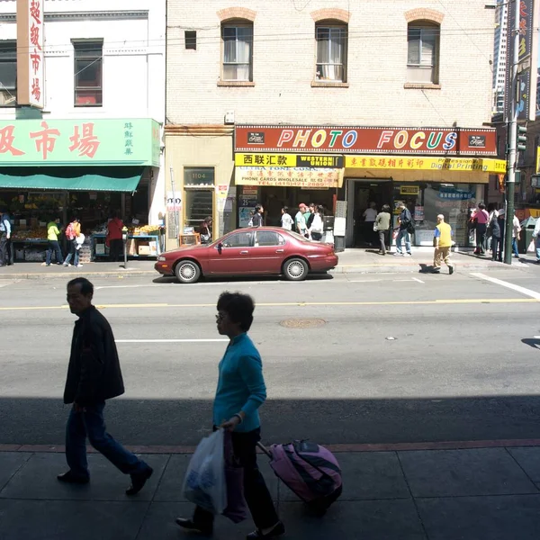 Eua Califórnia São Francisco Chinatown — Fotografia de Stock