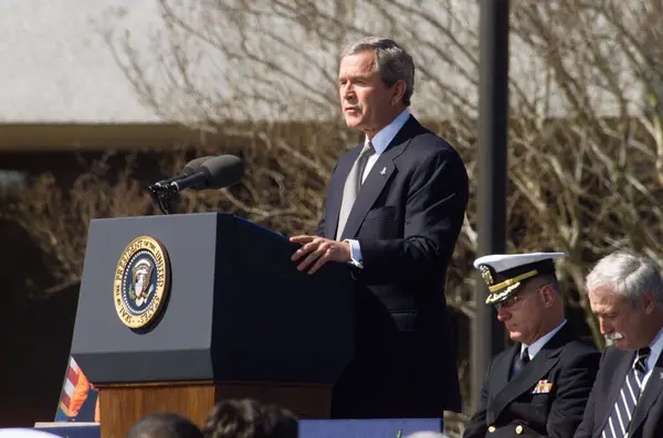 President Bush Sts 107 Memorial — Stock Photo, Image