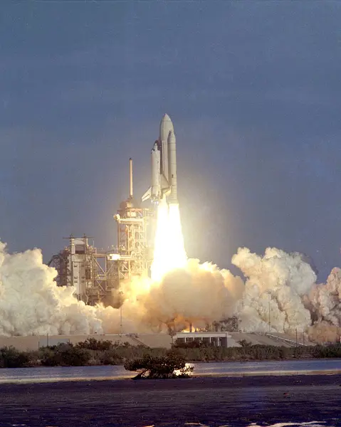 Sts Launch Spaceship Nasa — Stock Photo, Image
