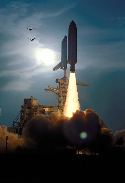 Sts Rocket Launch — Stock Photo, Image