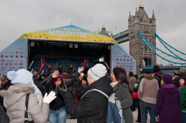 Fotoğraf Maslenitsa konserinden.