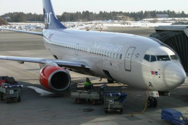 Biniş. Uçak gündüz uçuşuna hazır.