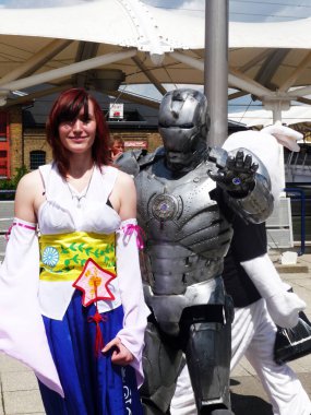 30 Mayıs 2010 'da Londons Excel Center' da Cosplay Etkinliği