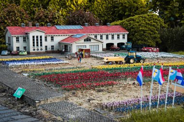 Hollanda, Madurodam 'da akşam ışığı, 2007