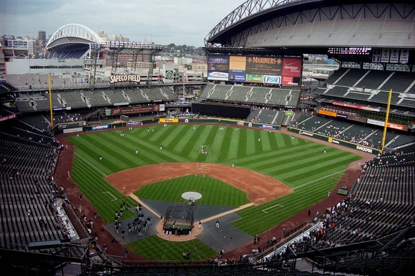 Safeco Field Seattle Mariners Honkbal Spel Concept — Stockfoto