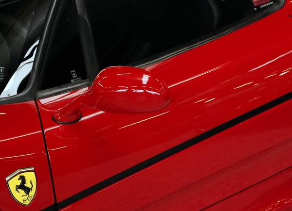 Vista Close Detalhes Carro — Fotografia de Stock