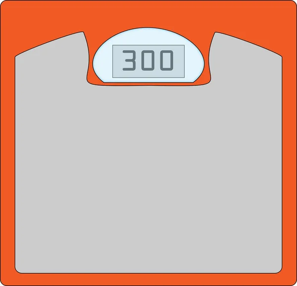 Scales Top View Measurement Concept — Stock Photo, Image