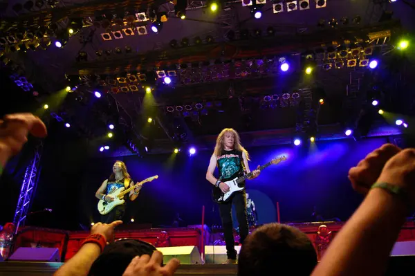 Iron Maiden Concert — Stock Photo, Image