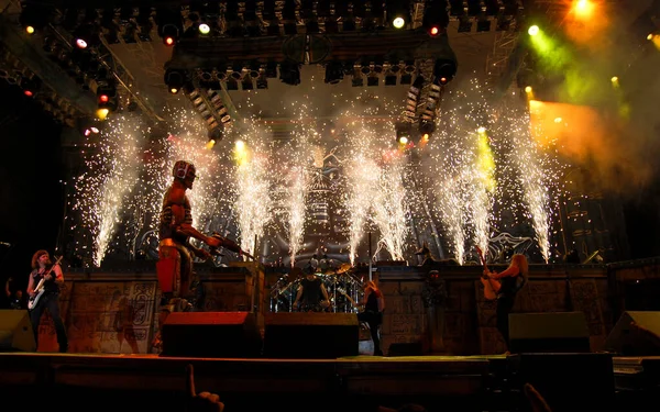 Iron Maiden Konzert — Stockfoto