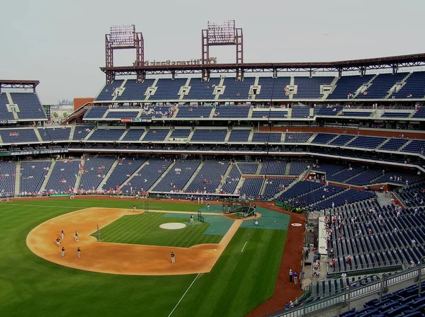 Citizens Bank Park Filadelfia Concepto Juego Béisbol —  Fotos de Stock