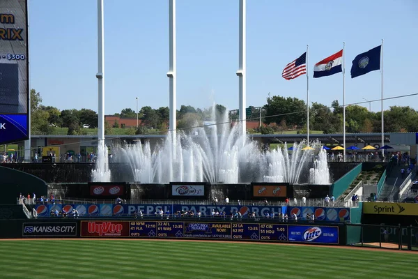 Kauffman Stadium Kansas City Royals Baseball Game Concept — Stock Photo, Image