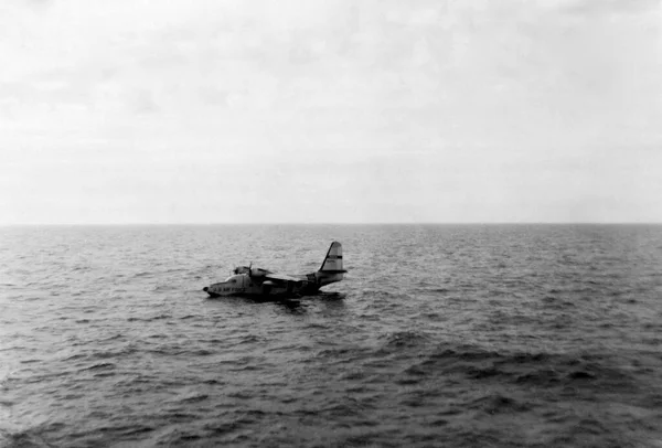 Grumman 16海上信天翁 — 图库照片