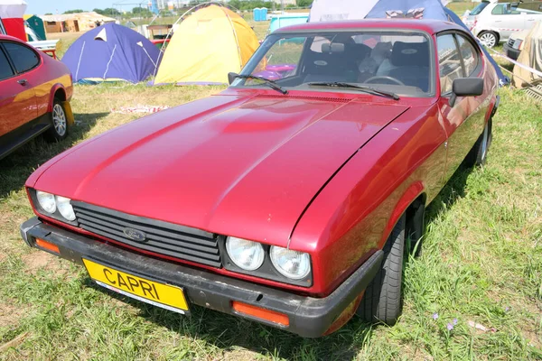 Vintage Röd Sportbil — Stockfoto