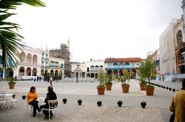 Vista Della Vecchia Strada Della Città Avana Cuba — Foto Stock