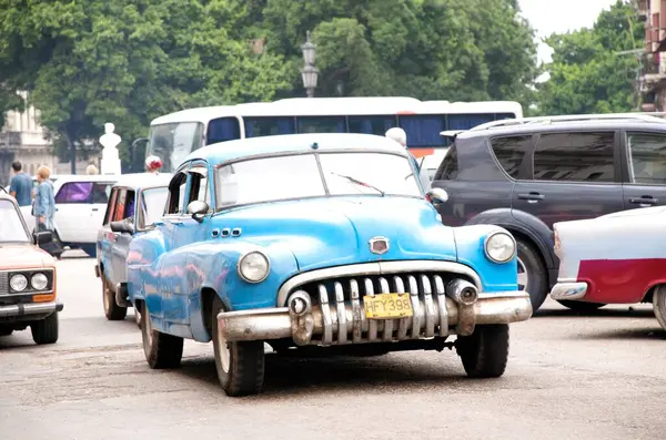 Krásné Retro Vozidlo Havaně Kuba — Stock fotografie