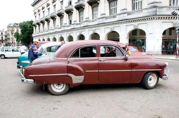 Bellissimo Veicolo Retrò Avana Cuba — Foto Stock