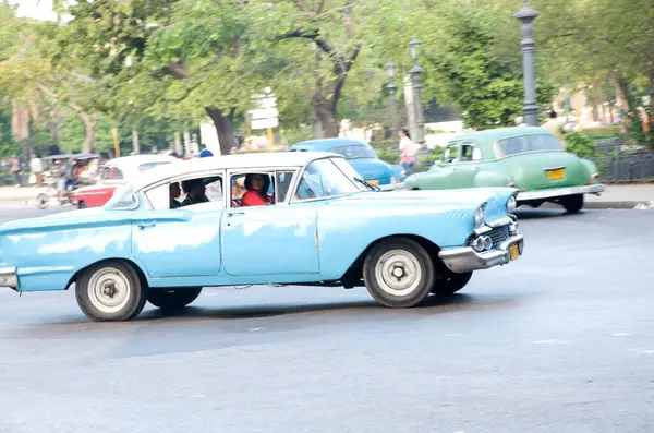 Piękny Pojazd Retro Hawanie Kuba — Zdjęcie stockowe