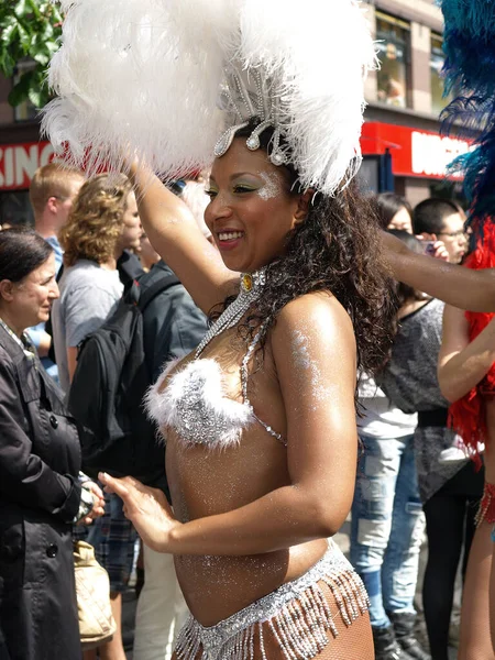 Carnaval Rua Incrível Conceito Evento Rua — Fotografia de Stock