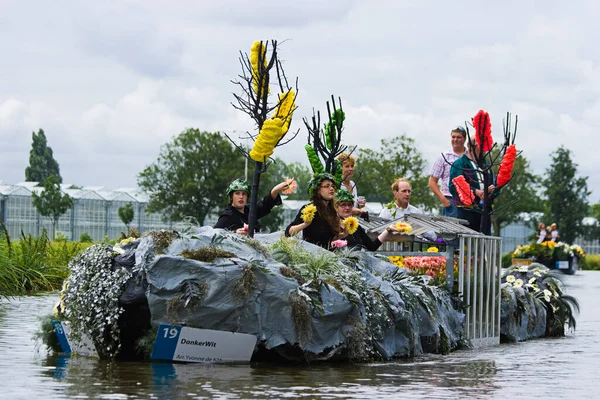 Westland Floating Flower Parade 2009 Нідерланди — стокове фото