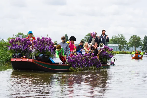 Westland Floating Flower Parade 2009 Netherlands — Zdjęcie stockowe