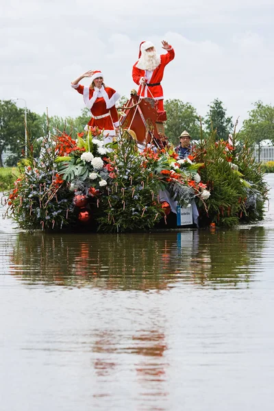 Westland Floating Flower Parade 2009 Нідерланди — стокове фото