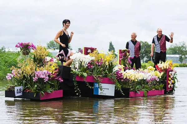 Westland Floating Flower Parade 2009 Nederländerna — Stockfoto