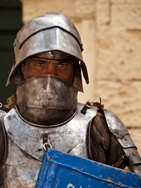 Medieval Knight Helmet — Stock Photo, Image