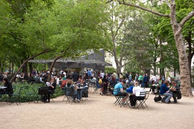 The Shake Shack, Madison Square Park, New York 'ta.