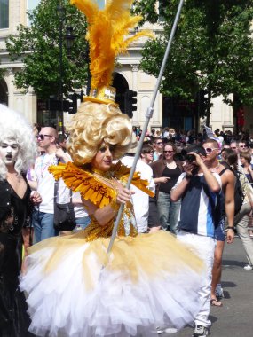 Gay Pride Parade Day 2010 In Central London 1st July 2010 