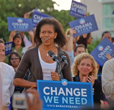 Michele Obama 'nın manzarası