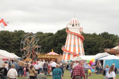 fair ground rides, travel place on background