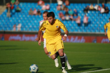 Aalborg BK (beyaz), UEFA Avrupa Ligi karşılaşmasında FK Slavija Sarajevo 'nun evinde bir araya geldi. Sonuç 0-0 'dı, ki bu da ev sahibi seyirciler için bir hayal kırıklığıydı..