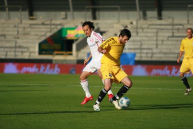 Aalborg BK (beyaz), UEFA Avrupa Ligi karşılaşmasında FK Slavija Sarajevo 'nun evinde bir araya geldi. Sonuç 0-0 'dı, ki bu da ev sahibi seyirciler için bir hayal kırıklığıydı..
