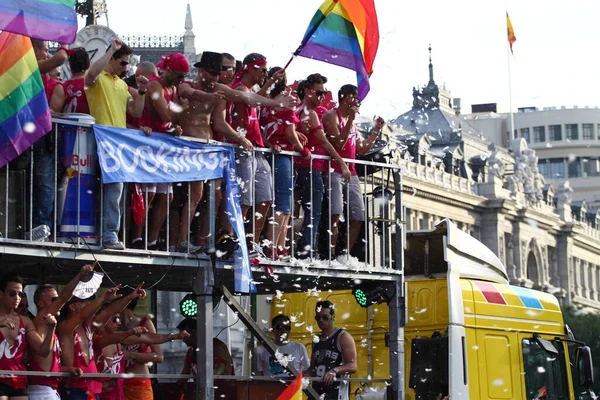 Dia Tiro Tempo Desfile Gay — Fotografia de Stock