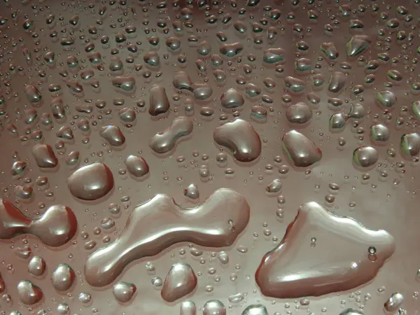 Abstractie Water Druppels Water — Stockfoto