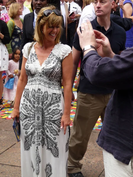 Kate Garraway Toy Story Premiere Central London 18Th July 2010 — Stock Photo, Image