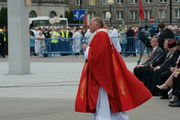 Варшав Польша Июня Архиепископ Казимеж Нич — стоковое фото