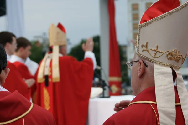 Warszaw Πολωνία Ιουνίου Αρχιεπίσκοπος Kazimierz Nycz — Φωτογραφία Αρχείου