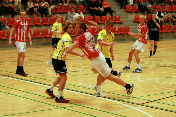 Aab Handball Vann Mot Ikast Cupturneringen Och Möter Kif Kolding — Stockfoto