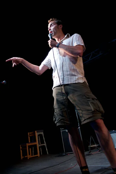 Torben Chris Występujący Nibe Festival 2009 — Zdjęcie stockowe