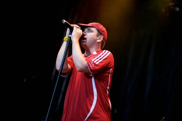 Bloodhound Gang Optredens Nibe Festival 2009 — Stockfoto