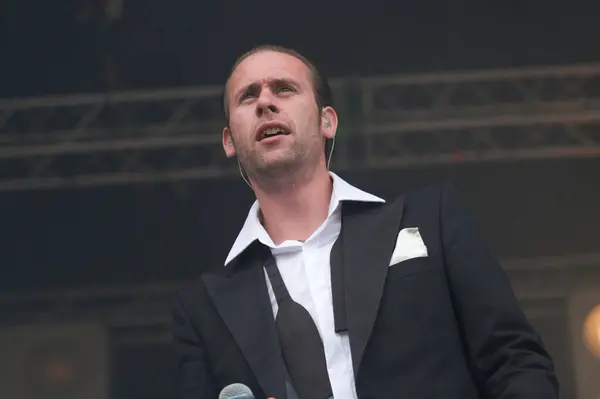 Deense Rapper Loc Treedt Tijdens Gron Concert 2009 — Stockfoto