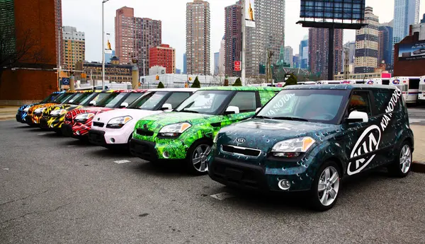 2009年4月10日ニューヨーク国際自動車ショー — ストック写真