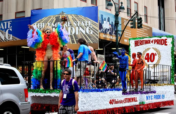 Nyc Pride Marzec Czerwca 2009 — Zdjęcie stockowe