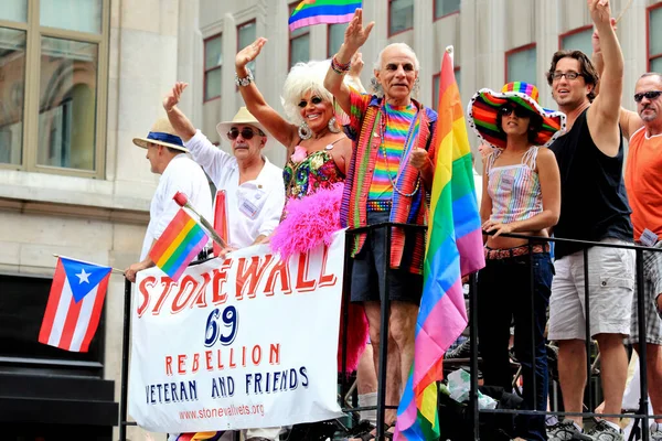 New York Pride Březen Června 2009 — Stock fotografie