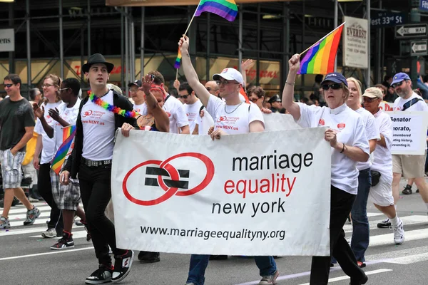 Nyc Pride Mars Den Juni 2009 — Stockfoto