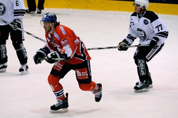 Juego Hockey Tps Turku Eisbaeren Berlín — Foto de Stock