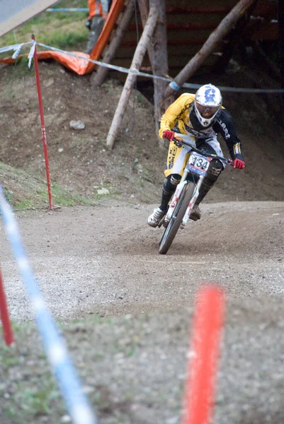 Uci Downhill Worldcup Leogang Austria — Foto Stock