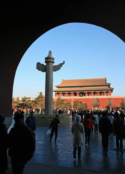 Запретный Исторический Город Пекине — стоковое фото